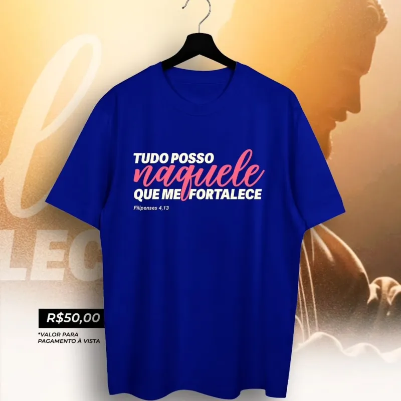 Camisa "Tudo Posso" — foto 1